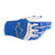 Alpinestars - 2023 Techstar Blue/Gold Gloves