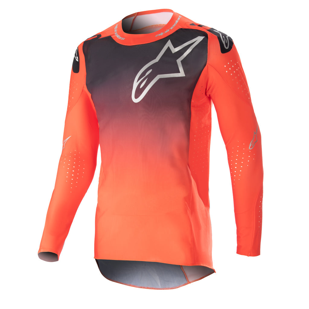 Alpinestars - 2023 Supertech Risen Orange/Black Jersey