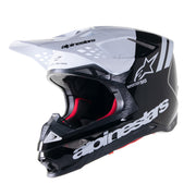 Alpinestars - S-M8 Radium Black/White Helmet