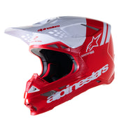 Alpinestars - S-M8 Radium Red/White Helmet