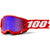 100% - Accuri 2 Red W/ Mirrored Lens Goggles