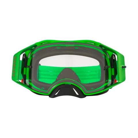 Oakley - Airbrake Green W/ Clear Lens Goggles