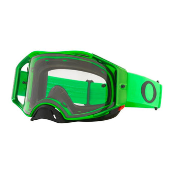 Oakley - Airbrake Green W/ Clear Lens Goggles