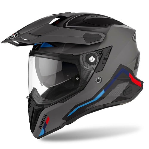 Airoh - Commander Factor Grey Adventure Helmet