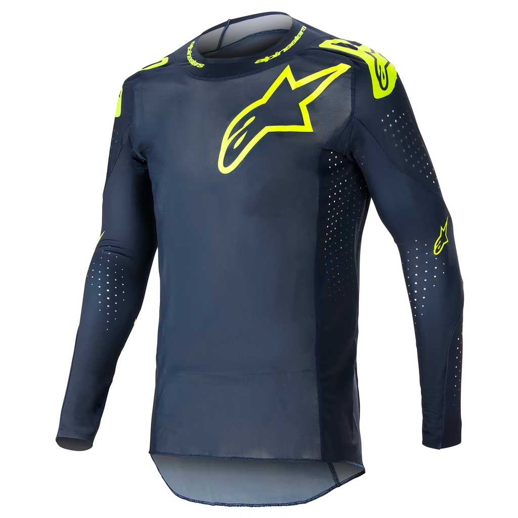 Alpinestars - 2023 Supertech Bruin Navy/Yellow Jersey