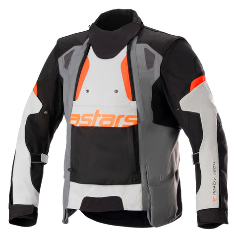 Alpinestars - Halo Drystar Black/Grey/Orange Adventure Jacket