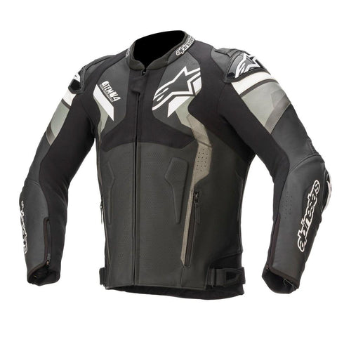 Alpinestars - Atem V4 Leather Black/Grey Jacket