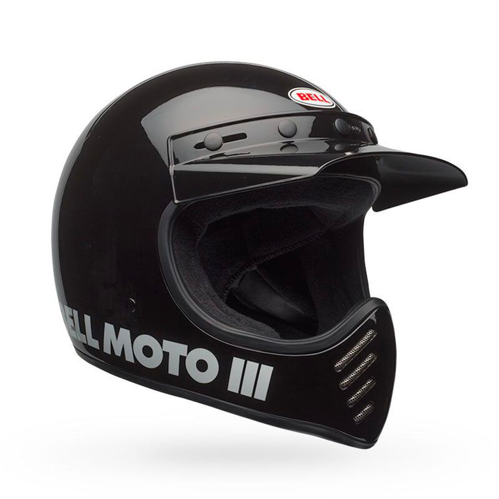 Bell - Moto 3 Black/White Helmet