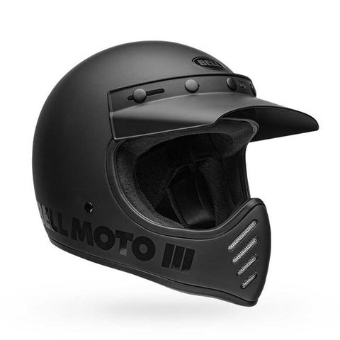 Bell - Moto 3 Black/Black Helmet
