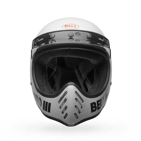 Bell - Moto 3 White/Black Helmet
