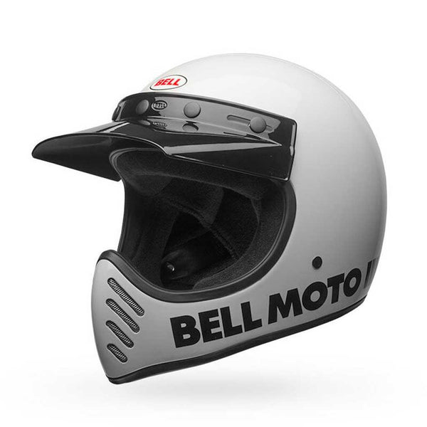 Bell - Moto 3 White/Black Helmet