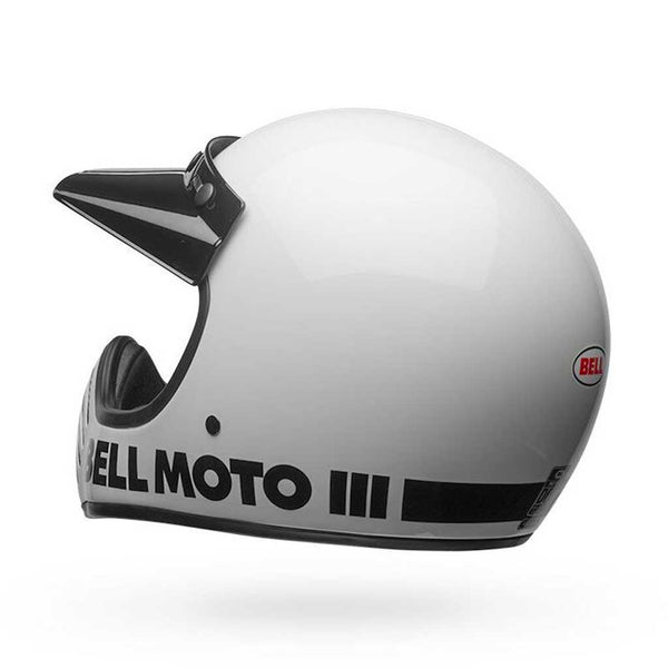Bell - Moto 3 White/Black Helmet