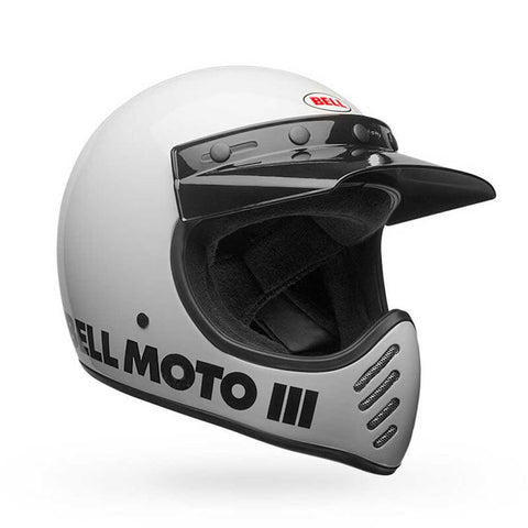 Bell - Moto 3 White/Black Helmet