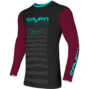 Seven - 23.1 Vox Surge Black/Burgundy Jersey