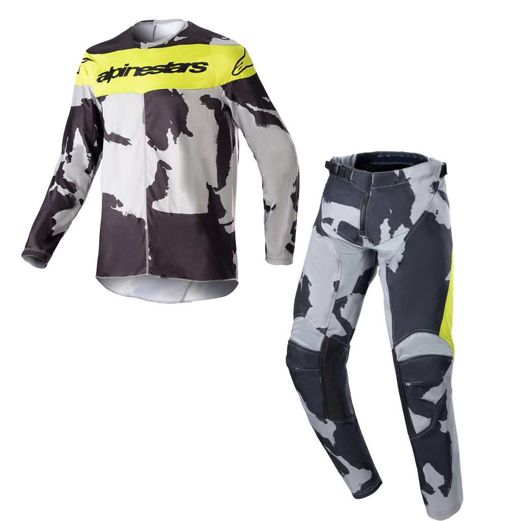 Alpinestars - 2023 Youth Racer Tactical Camo/Yellow MX Combos