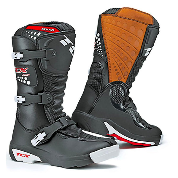 TCX - Comp Youth Black MX Boot