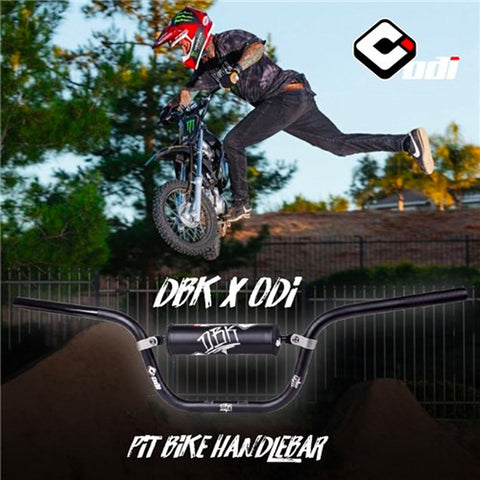 ODI - 7/8 DBK Black Pit Bike Handlebar