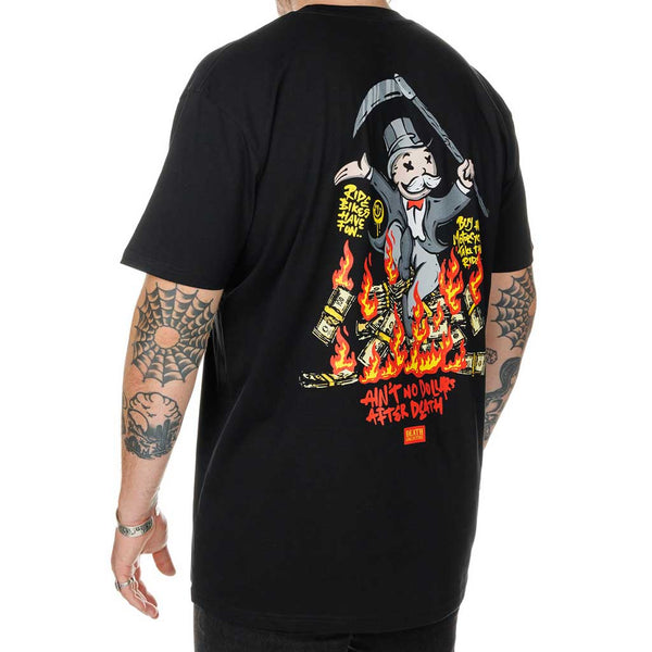 Death Collective - Black Moneybags Tee