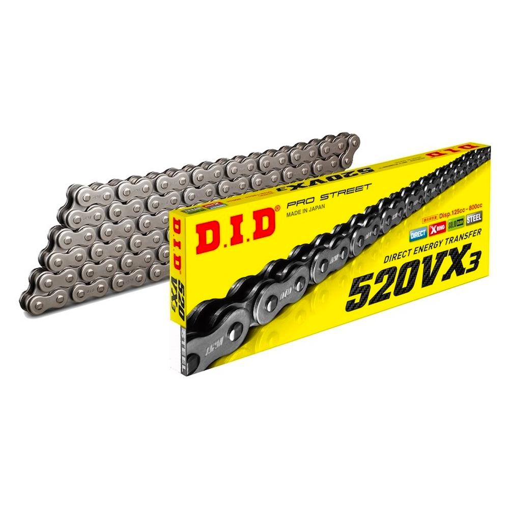 DID - 520 VX3 X-Ring Chain - 120L