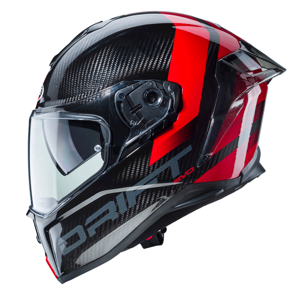 caberg drift evo carbon pro helmet Caberg - Drift Evo Pro Sonic Carbon/Red Helmet