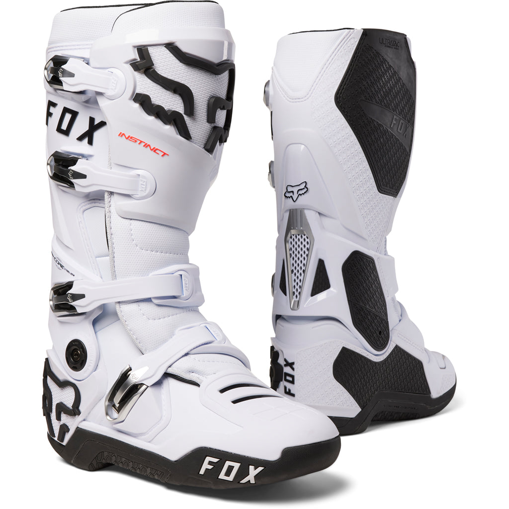 Fox - Instinct 2.0 White MX Boots