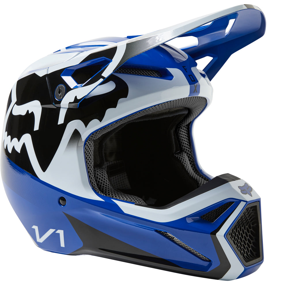 Fox - 2024 V1 Leed Blue Helmet