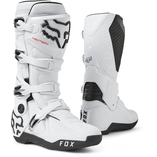 Fox - Motion White MX Boots