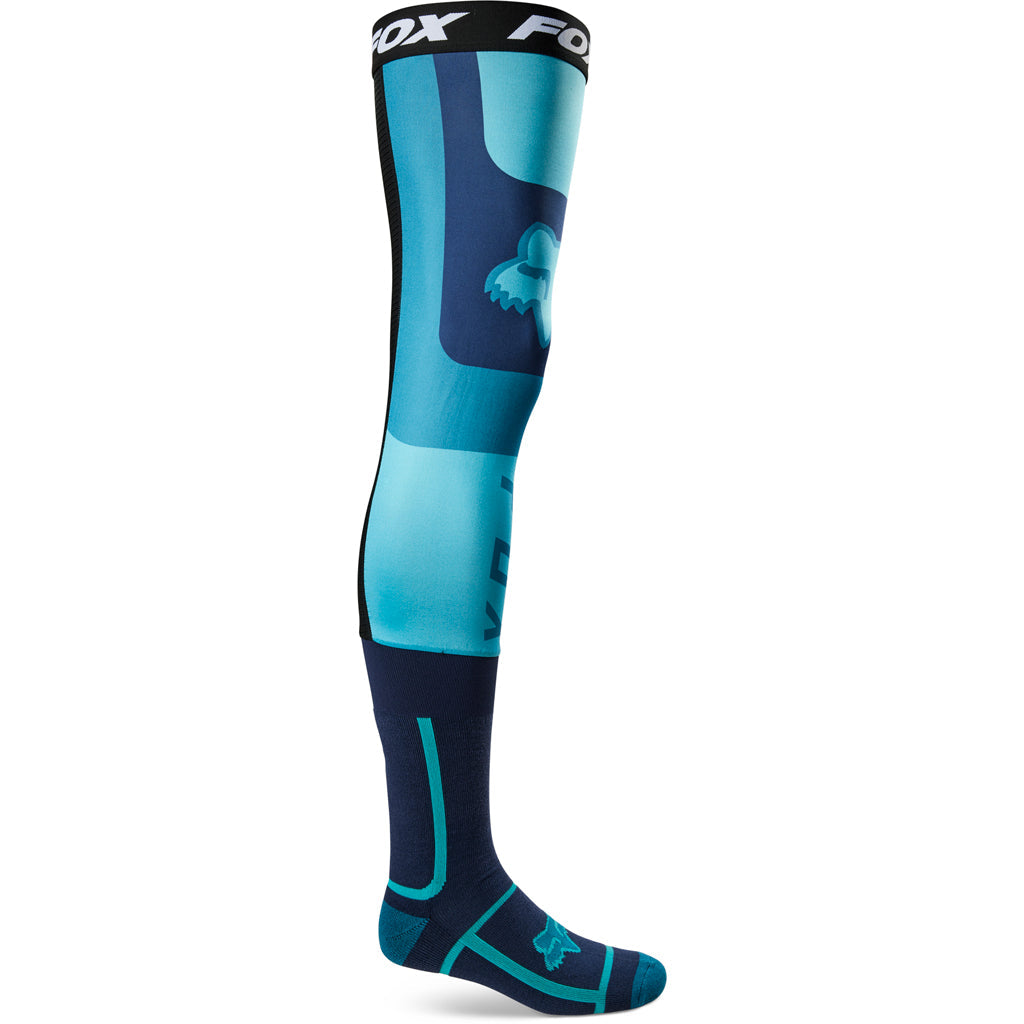 Fox - Flexair Knee Brace Teal Socks