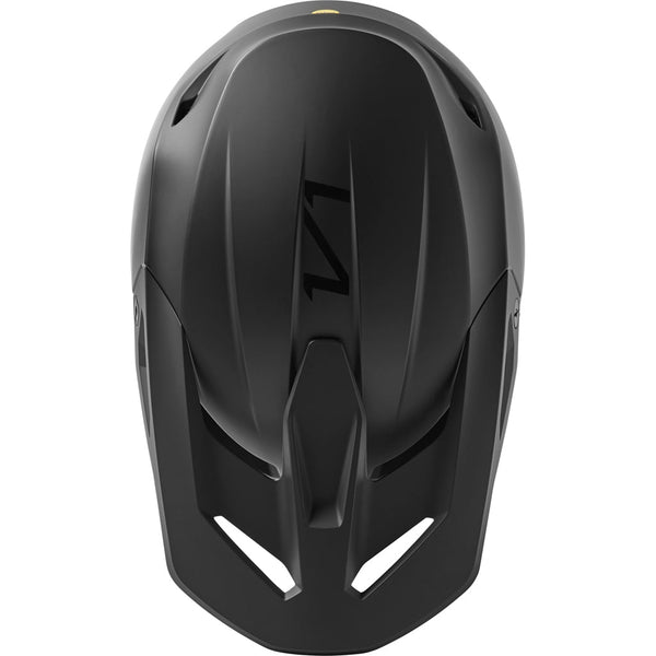 Fox - 2023 Youth V1 Matte Black Black Helmet