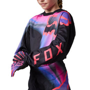 Fox - 2023 Girls Youth 180 Toxsyk Black/Pink Jersey