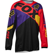 Fox - 2023 Youth 180 Xpozr Black/Purple/Orange Jersey