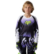 Fox - 2023 180 Youth Morphic Black/White MX Combo