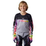 Fox - 2023 180 Youth Statk Black/Grey/Multi MX Combo