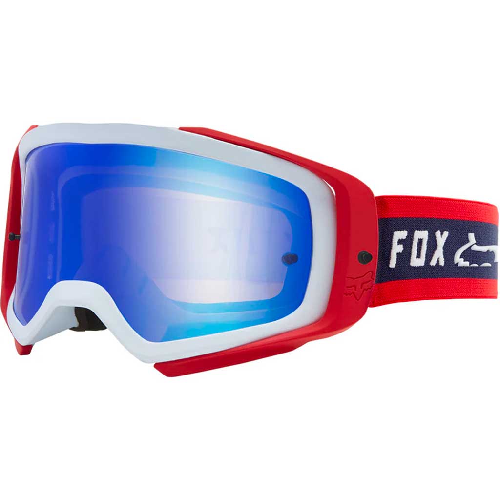 Fox - Airspace Simp Navy/Red Iridium Lens Goggle