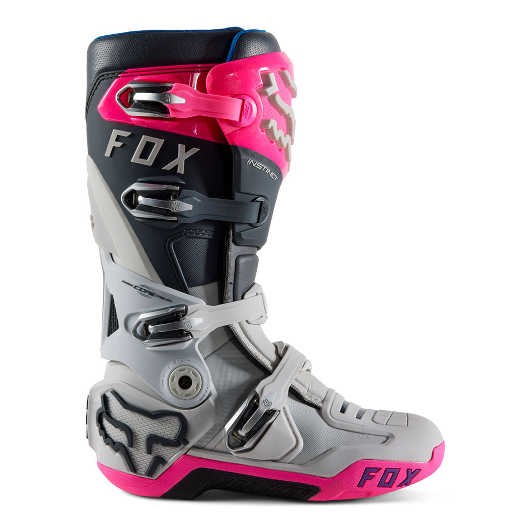 Fox - Instinct 2.0 Grey/Pink MX Boots