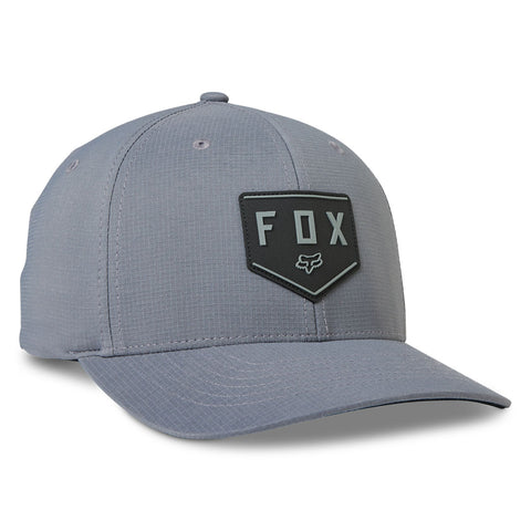 Fox - Shield Tech Steel Grey Flexfit Hat