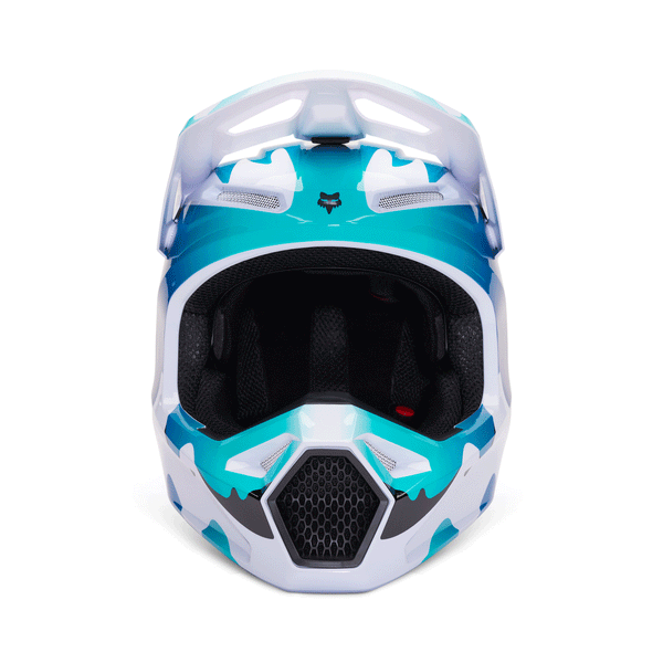 Fox - 2024 V1 Kozmik Blueberry/White/Black Helmet