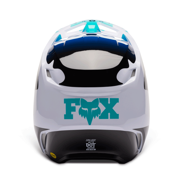 Fox - 2024 V1 Kozmik Blueberry/White/Black Helmet