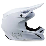 Fox - 2024 V1 Solid White Helmet