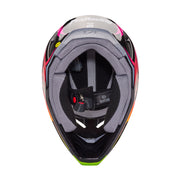 Fox - 2024 V1 Statk Black/Pink/Yellow Helmet