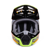 Fox - 2024 V1 Statk Black/Pink/Yellow Helmet