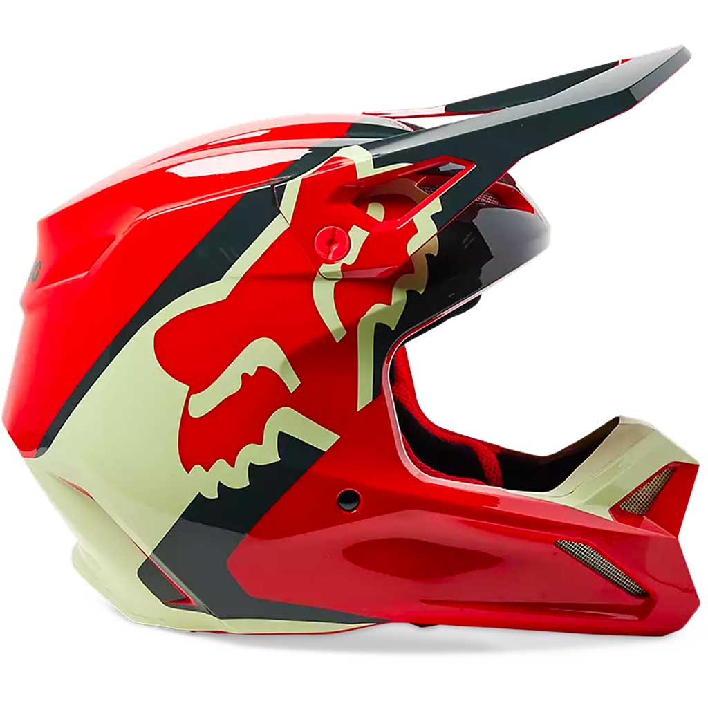 Fox - 2024 V1 Xpozr Red Helmet