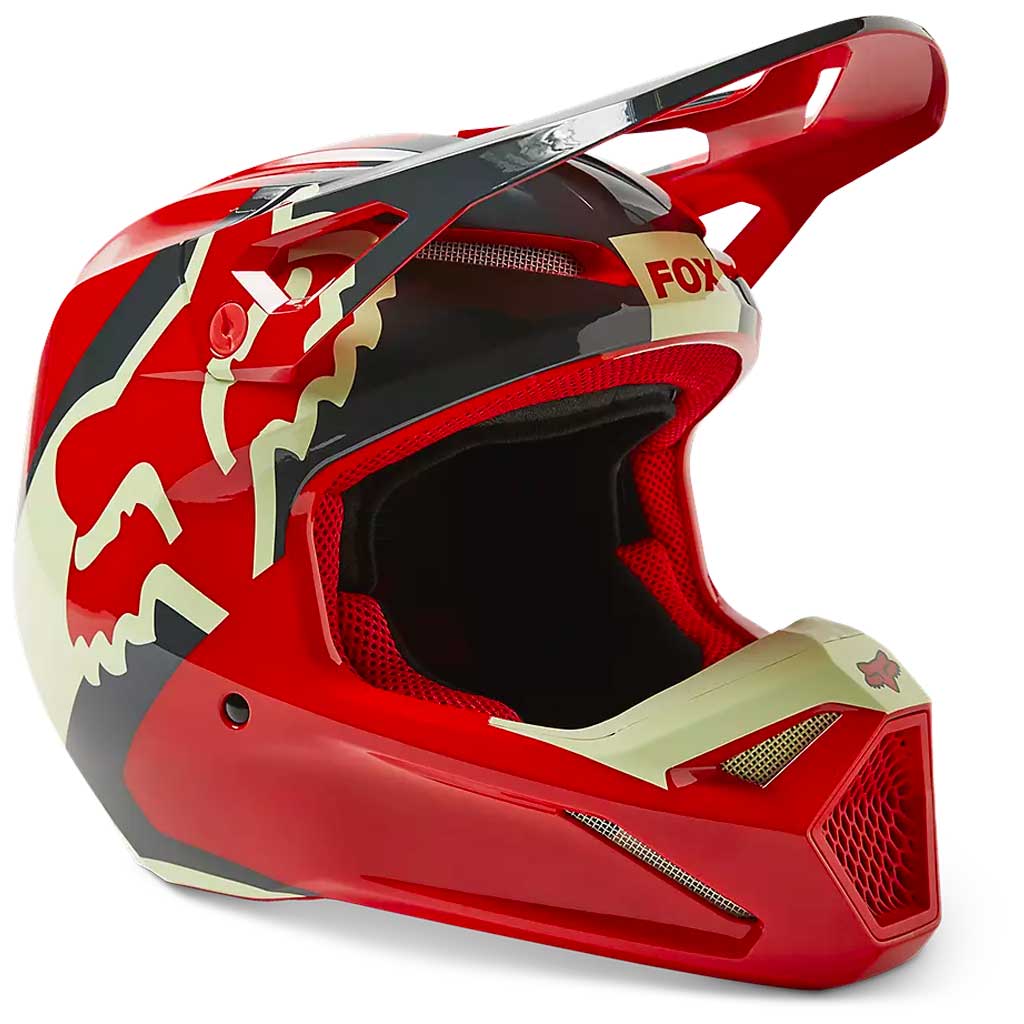 Fox - 2024 V1 Xpozr Red Helmet