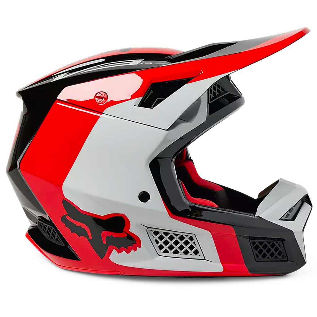 Fox - 2023 V3 RS Efekt Red Helmet