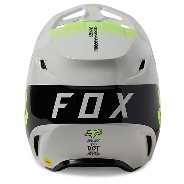 Fox - 2023 Youth V1 Toxsyk Grey Helmet