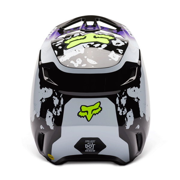 Fox - 2024 Youth V1 Morphic Black/White Helmet