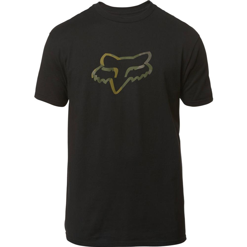 Fox - Legacy Fox Head Black/Camo Tee