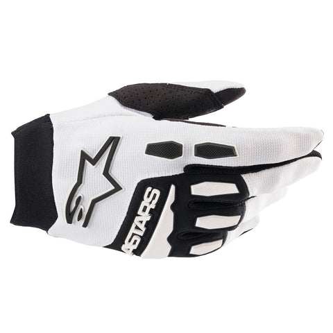 Alpinestars - Full Bore White/Black Gloves