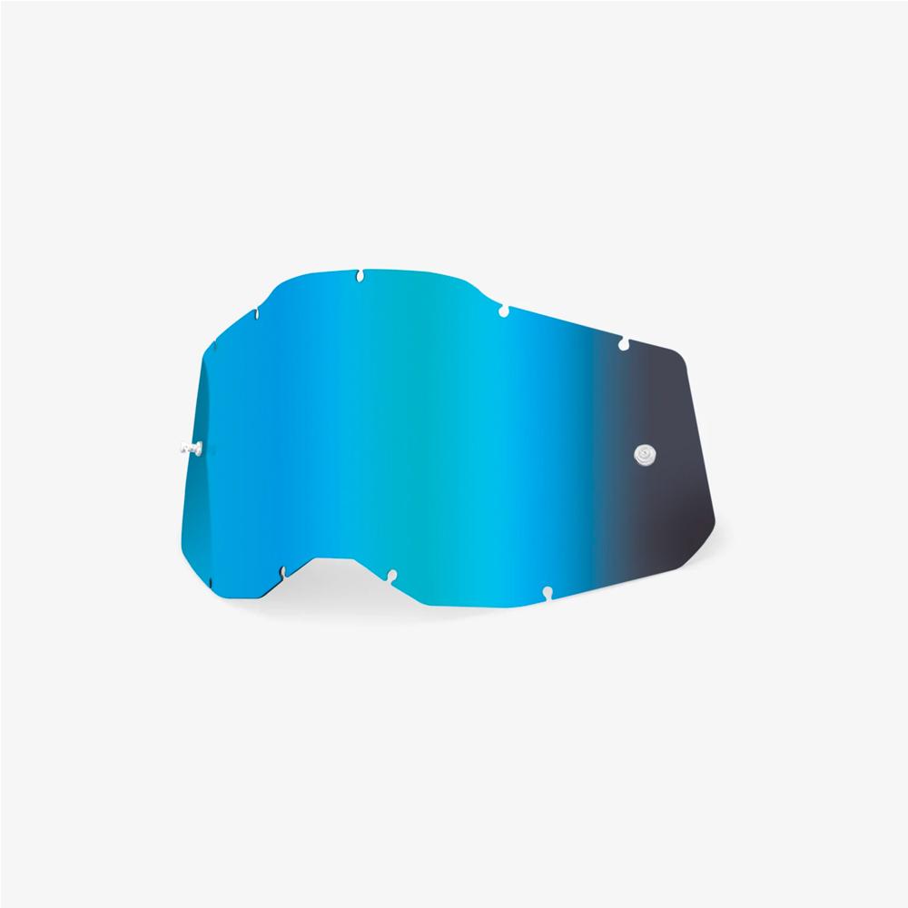 100% - Youth Series 2 Blue Mirror Replacement Lens