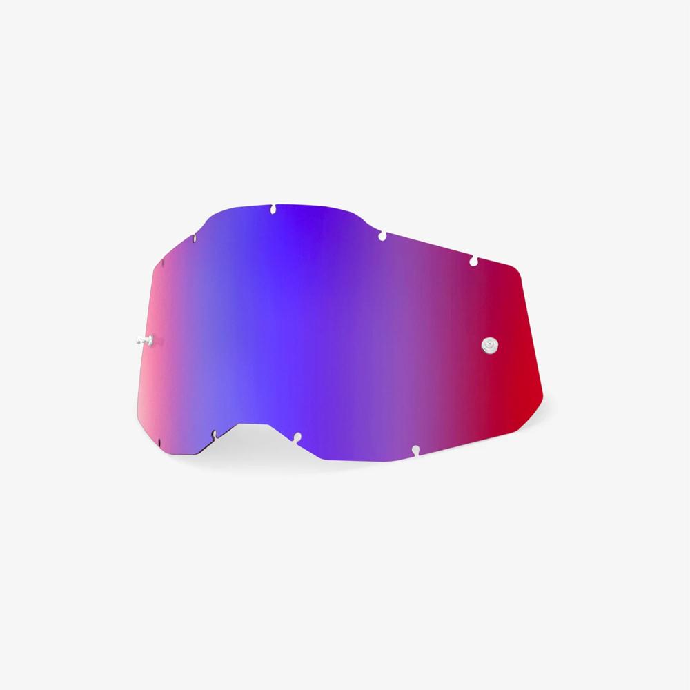 100% - Series 2 Blue/Red Mirrored Replacement Lens